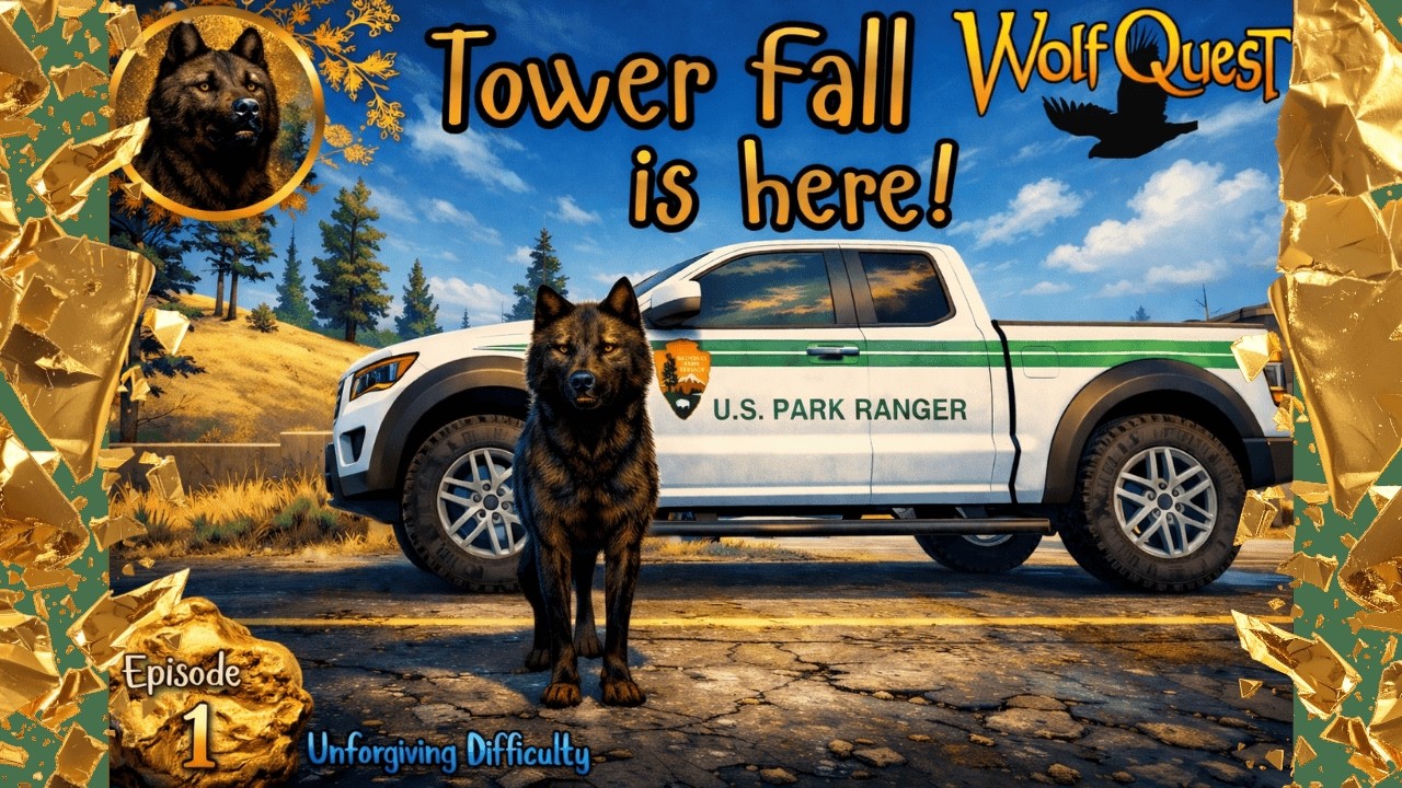 Wolfquest Tower Fall | Brand New Story Awaits!