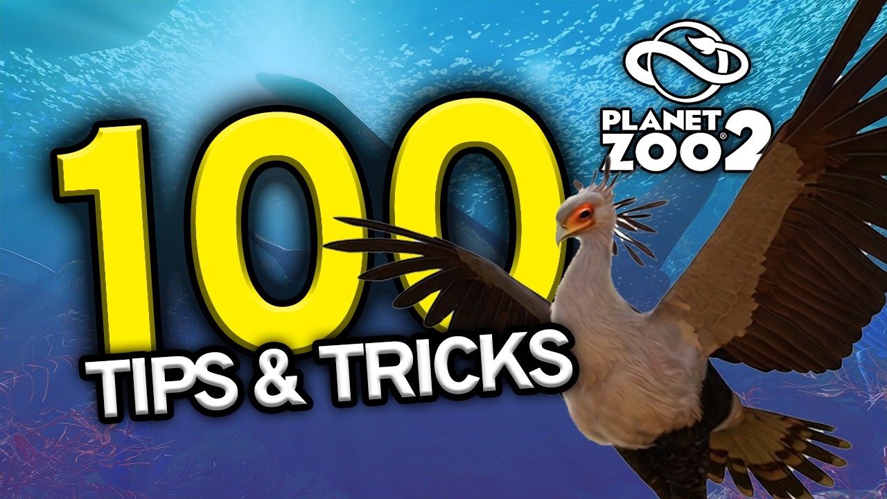 100 Beginner TIPS & TRICKS for Planet Zoo 2