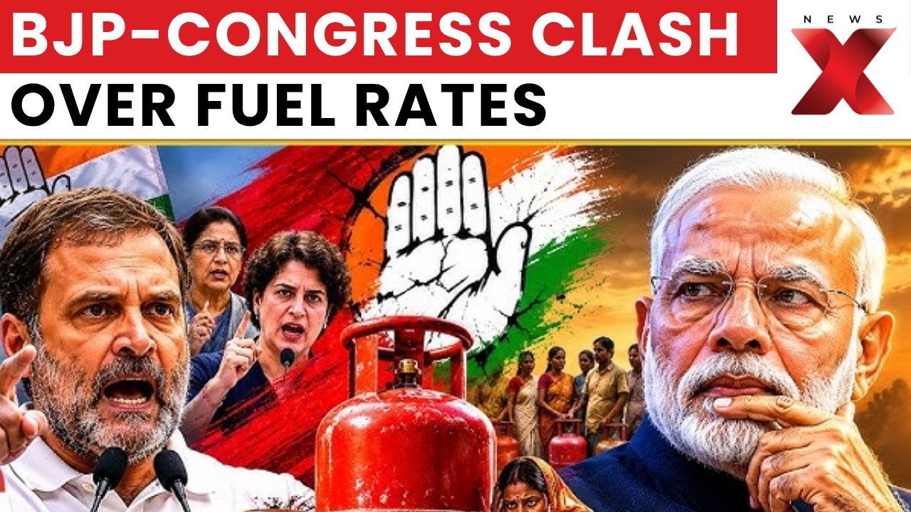 LPG Price Hike Sparks BJP-Congress Clash Over Subsidy & Inflation | NewsX