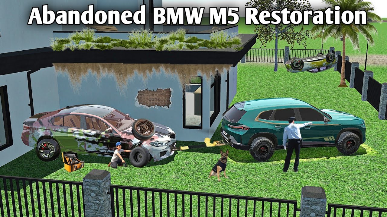 I Found This Abandoned BMW M5 From This Sentiment house - Car Simulator 2 Gameplay #carsimulator2 