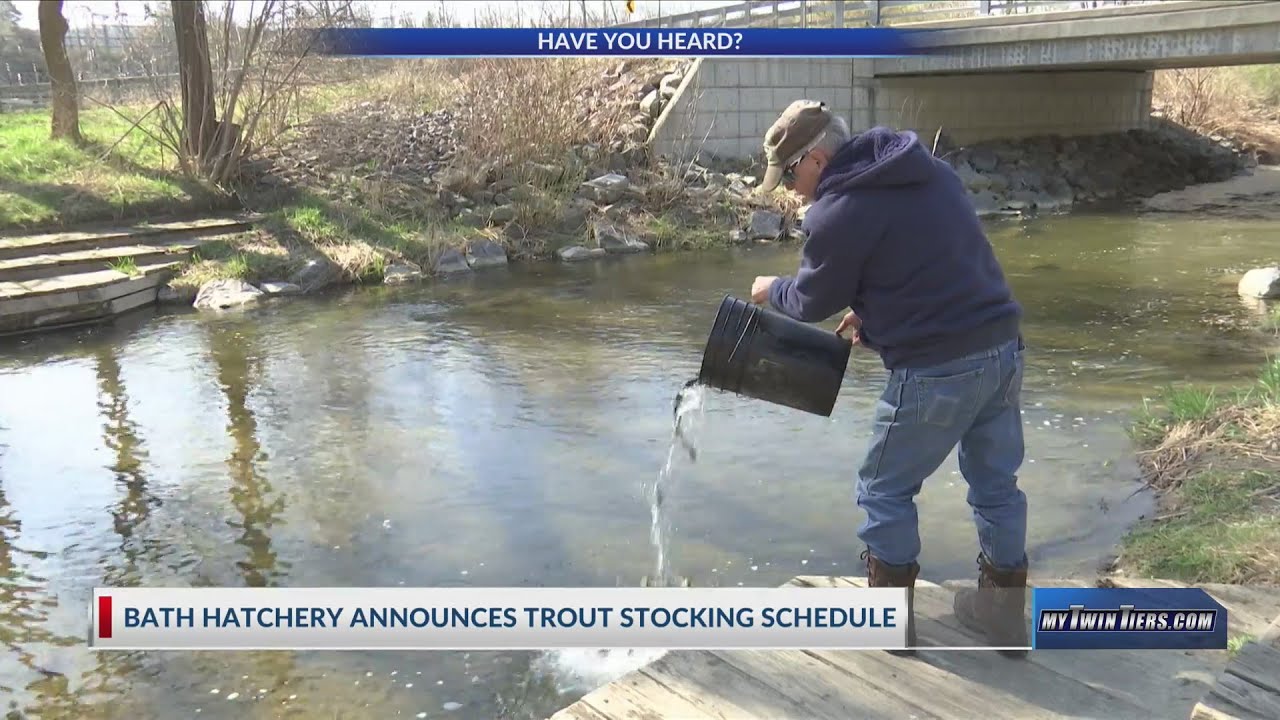 Bath Hatchery announces March trout stocking schedule