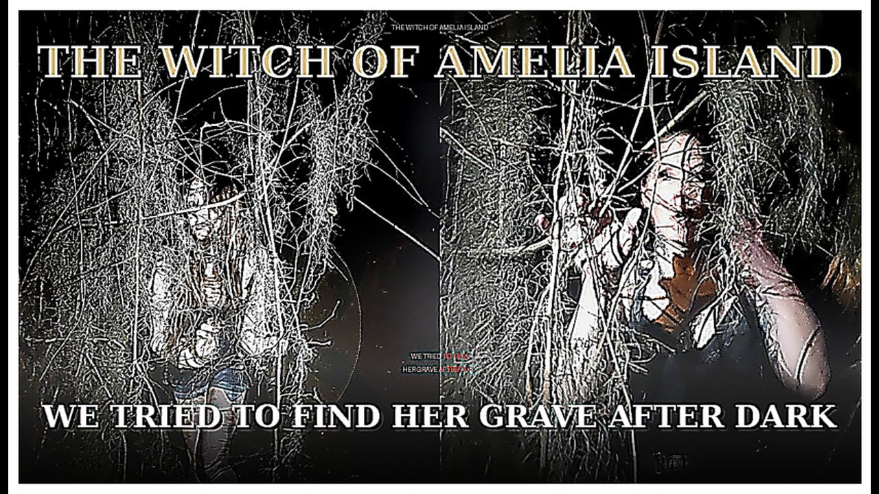 The Witch of Amelia Island | We Tried to Find Her Grave After Dark !!!!  #GhostHunting