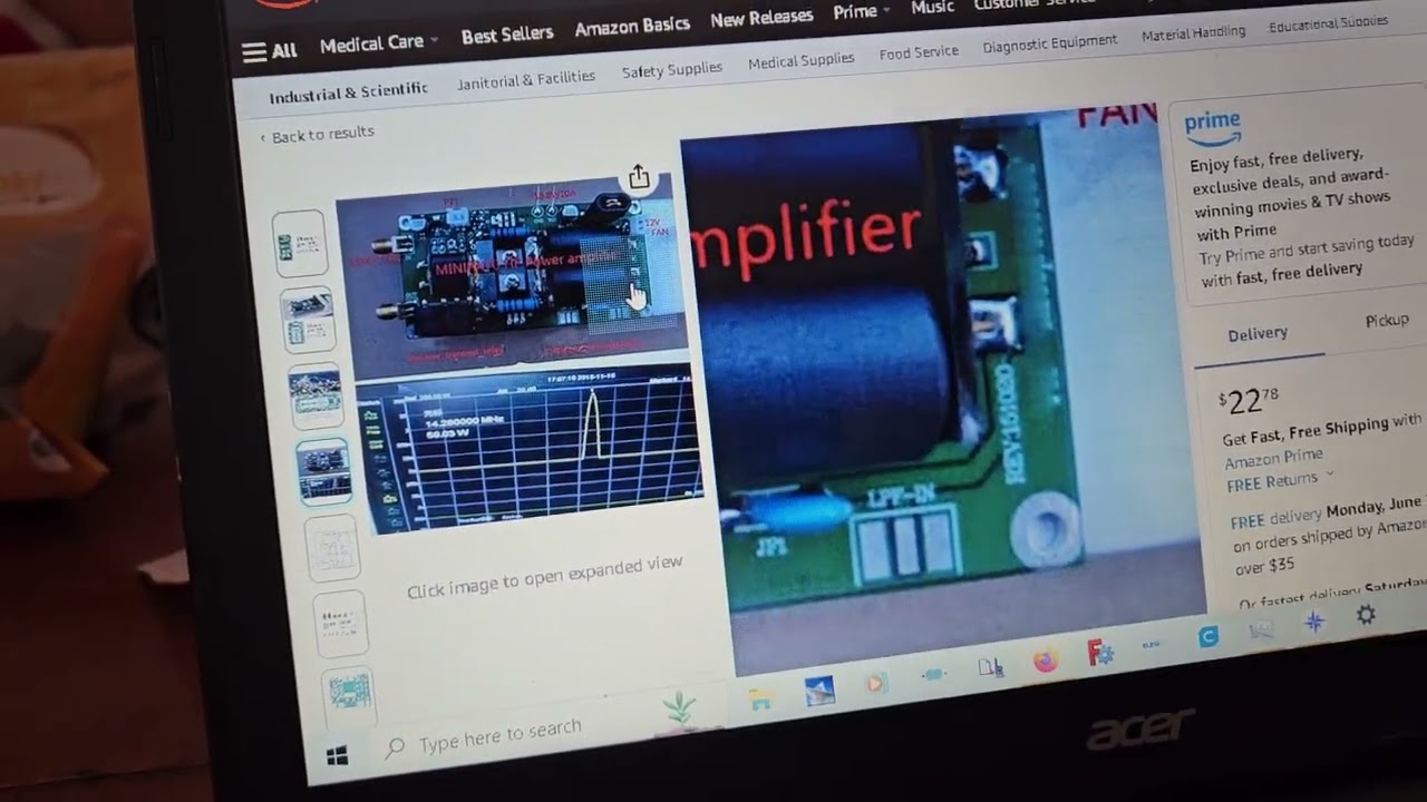 Looking at small linear amplifiers for ham radio qrp hf portable or home