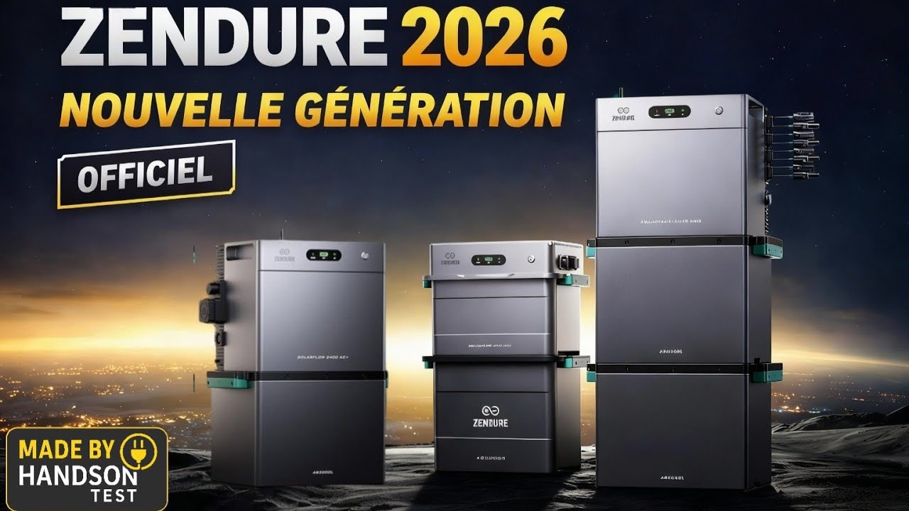 Zendure SolarFlow : les NOUVEAUT&Eacute;S 2026 expliqu&eacute;es (1600 AC+ / 2400 AC+ / 2400 Pro)