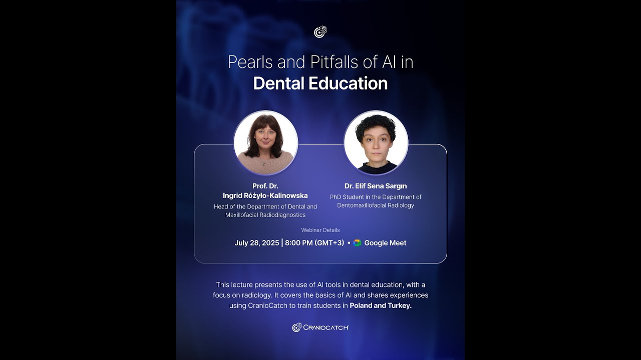 Webinar - Pearls and Pitfalls of AI in Dental Education