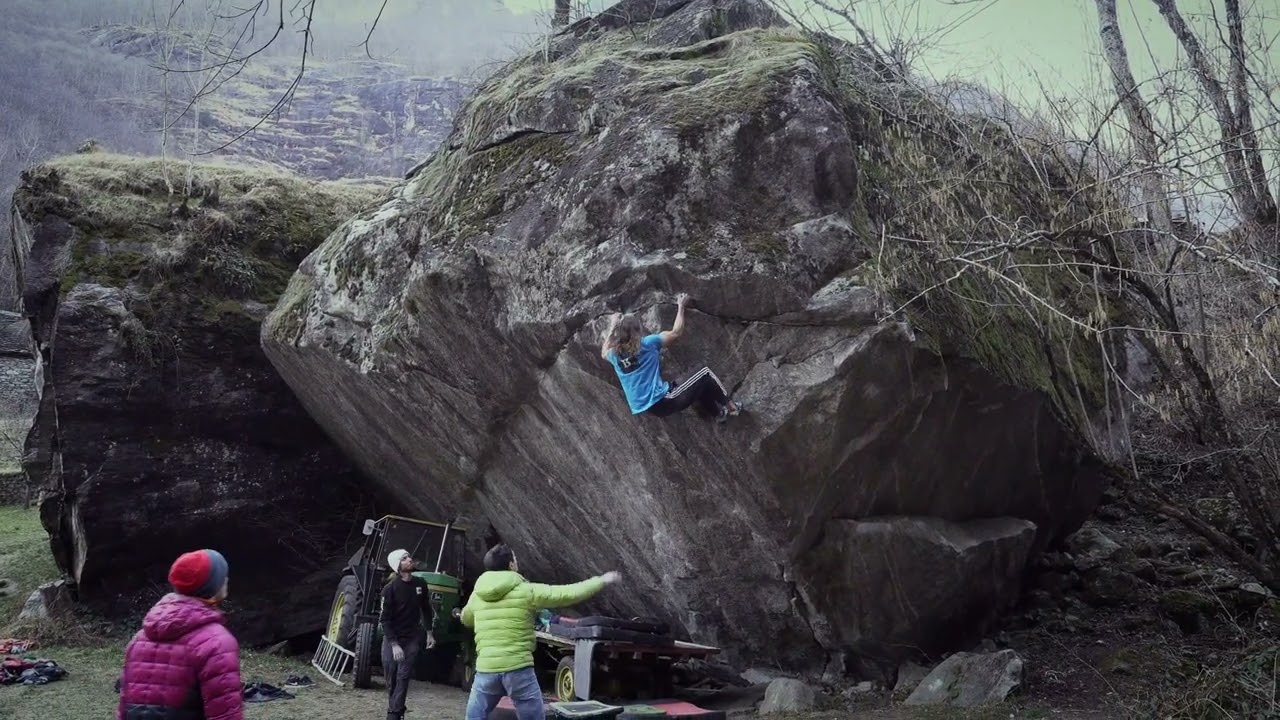 Off The Wagon (8b+) Val Bavona