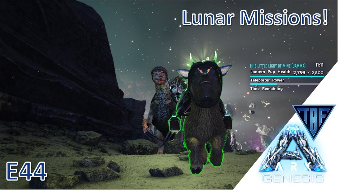 Ark Genesis E43 Shinehorn Escord and running through Reapers!  New Ark DLC - Ark Survival Evolved
