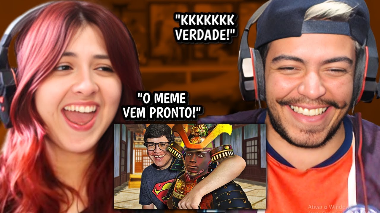 Games EduUu e o Yasuke Simulator 😂 😂 😂 | REACT