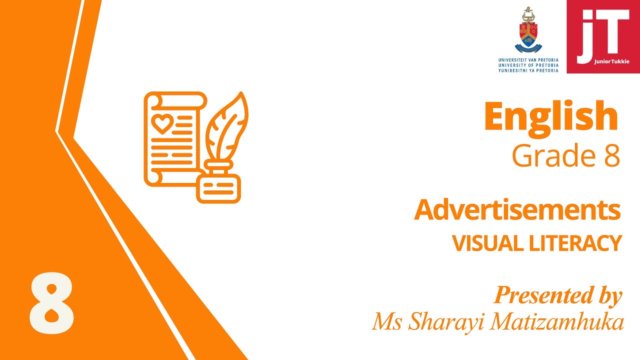 Grade 8 English - Visual Literacy   Adverts