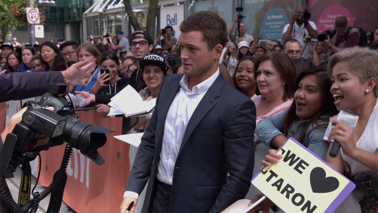 Sing: Taron Egerton TIFF 2016 Movie Premiere Gala Arrival | ScreenSlam
