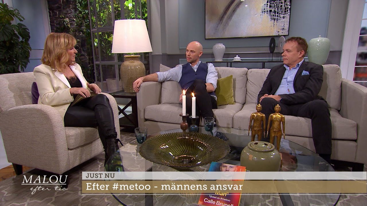 M&auml;nnens ansvar efter #metoo - Malou Efter tio (TV4)