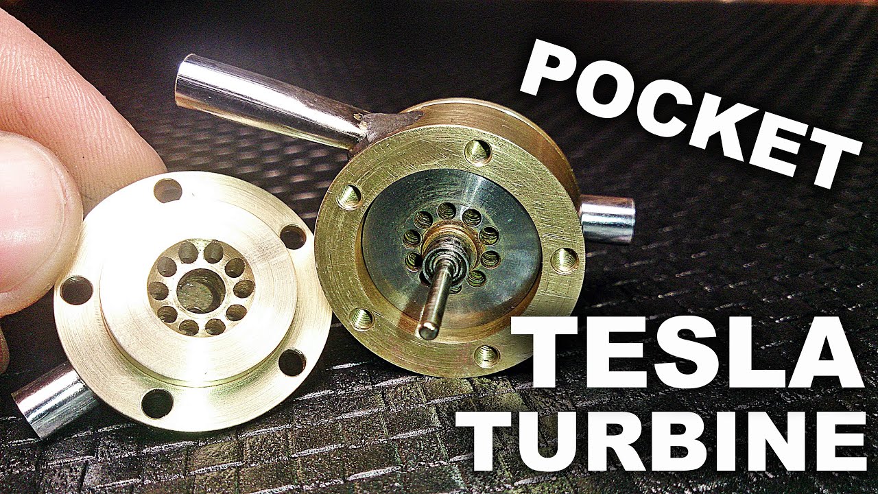 Making A Powerful Micro Tesla Turbine [Full Video]