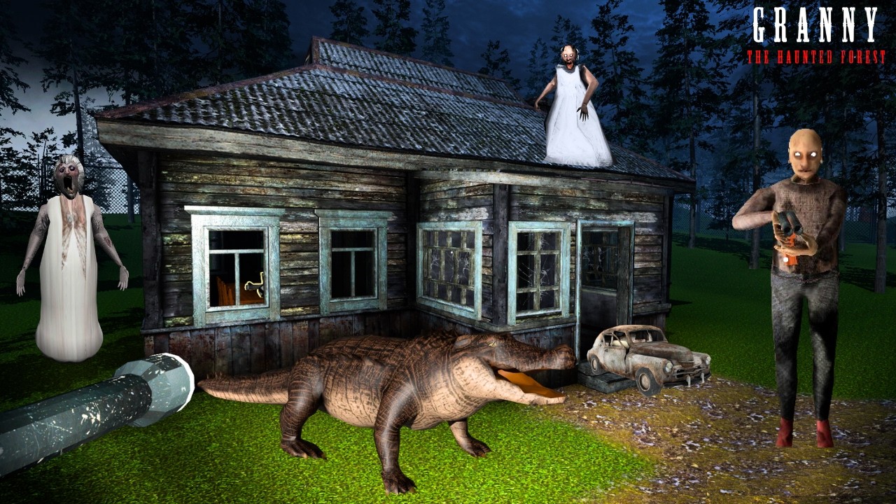 New Update Crocodile Join Granny The Haunted Forest (PC) Full Gameplay