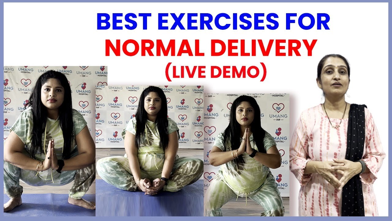 Best Exercises for Normal Delivery (Live Demo) -Dr Asha Gavade