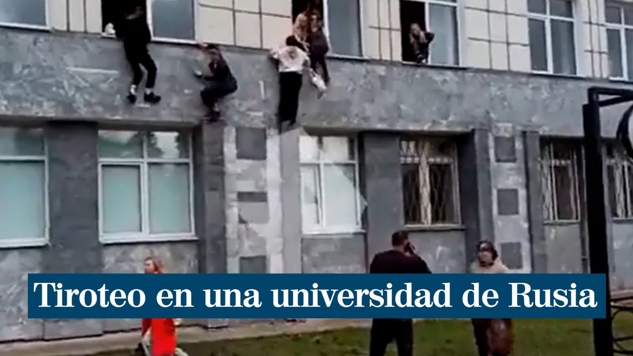 Al menos seis muertos en un tiroteo en una universidad rusa de Perm