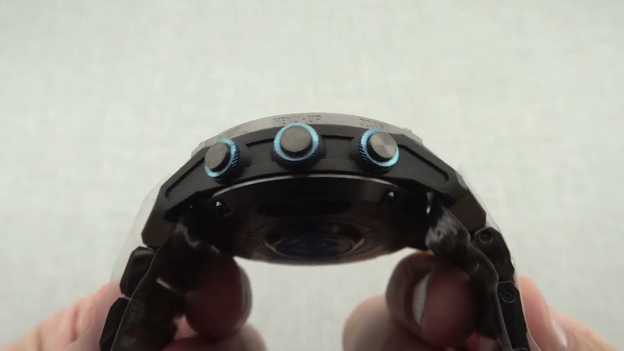 Garmin Descent Mk3i 51 mm Carbon Gray DLC Titanium with Titanium chain Unboxing
