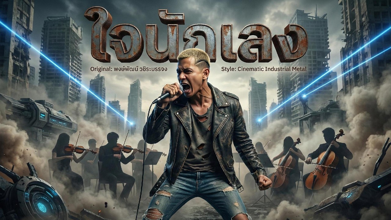 ใจนักเลง - พงพัฒน์ วชิรบรรจง | Cinematic Industrial Metal Cover
