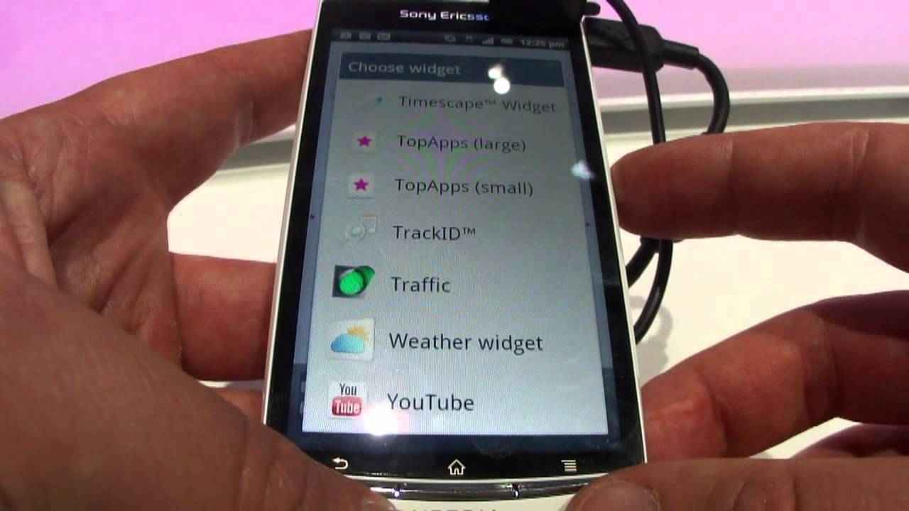 Sony Ericsson Xperia arc S 1.4 GHz hands on
