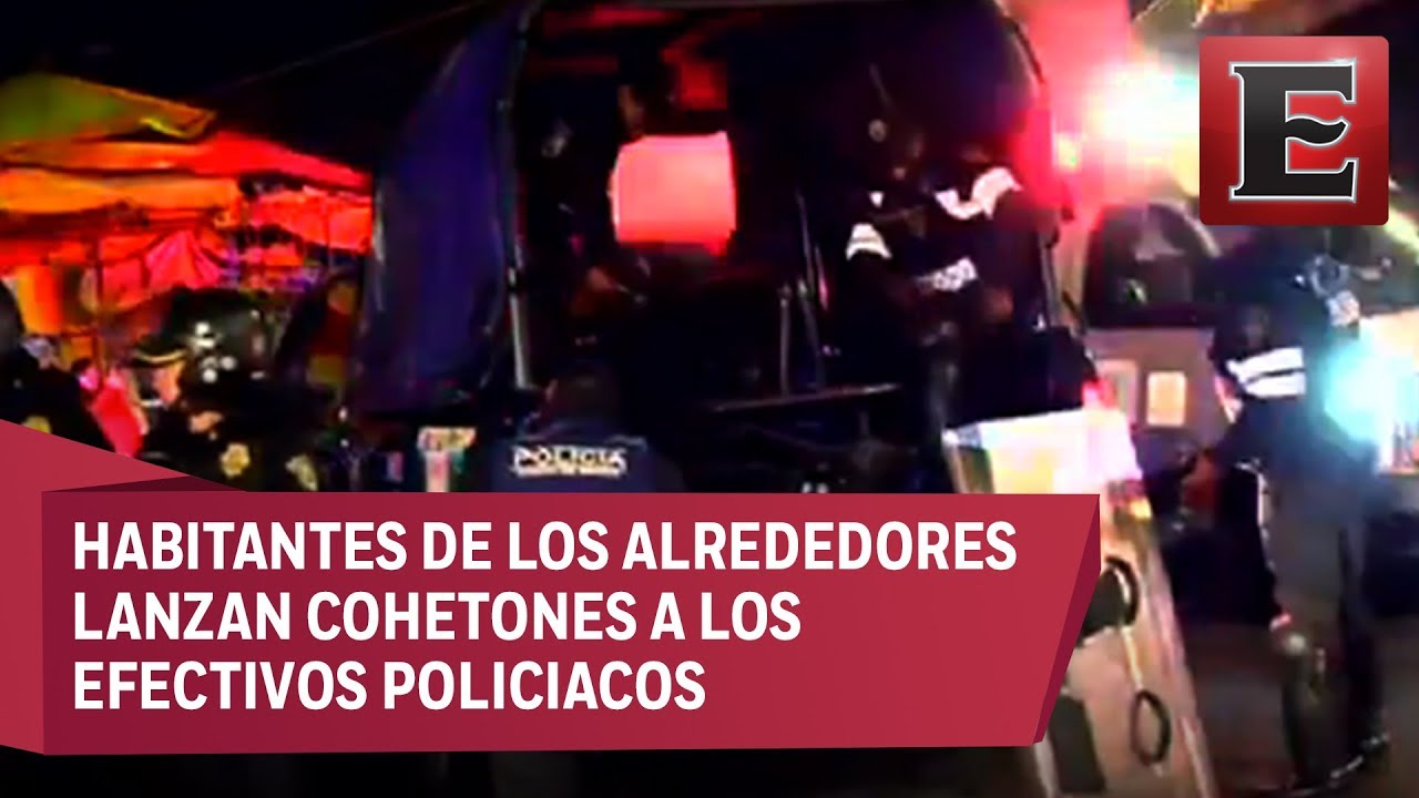 Operativo contra la pirater&iacute;a en calles de Tepito