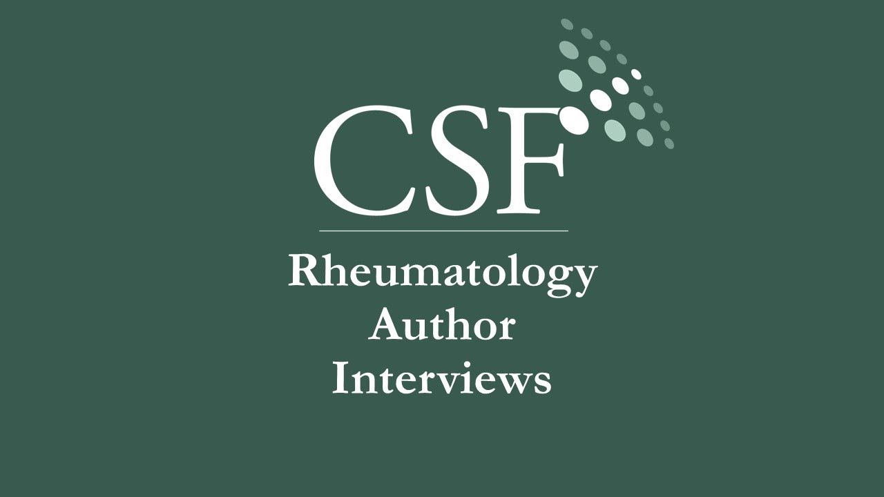 Rheumatology Author Dr Stanley Cohen: Fenebrutinib