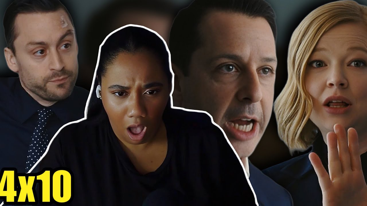 a blow up for the ages *SUCCESSION* 4x10 With Open Eyes SERIES FINALE | First Time REACTION