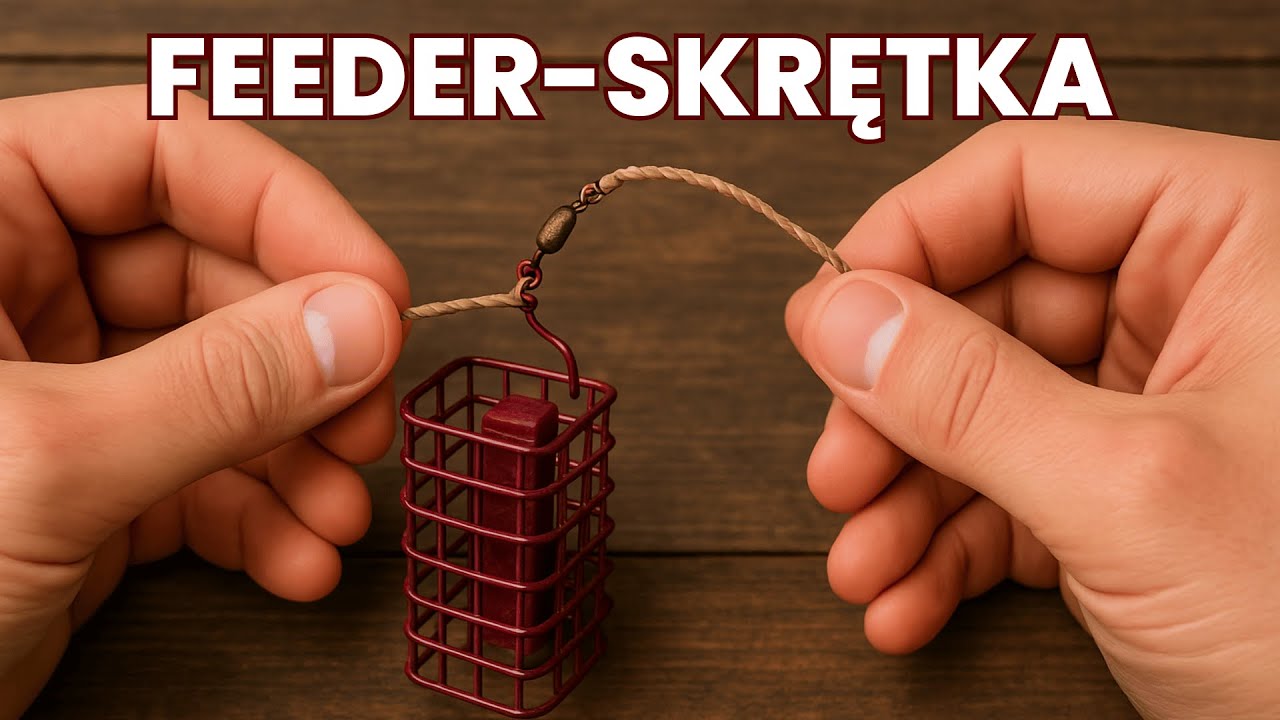 Jak zrobić zestaw feederowy ze skrętką? Prosty sposób krok po kroku