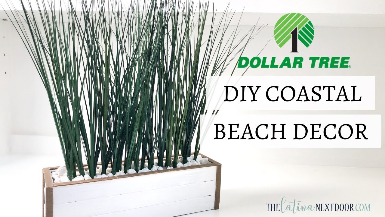 DOLLAR TREE DIY FARMHOUSE COASTAL BEACH DECOR