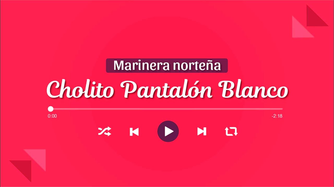 CHOLITO PANTALÓN BLANCO | Marinera Norteña con Banda 🎺