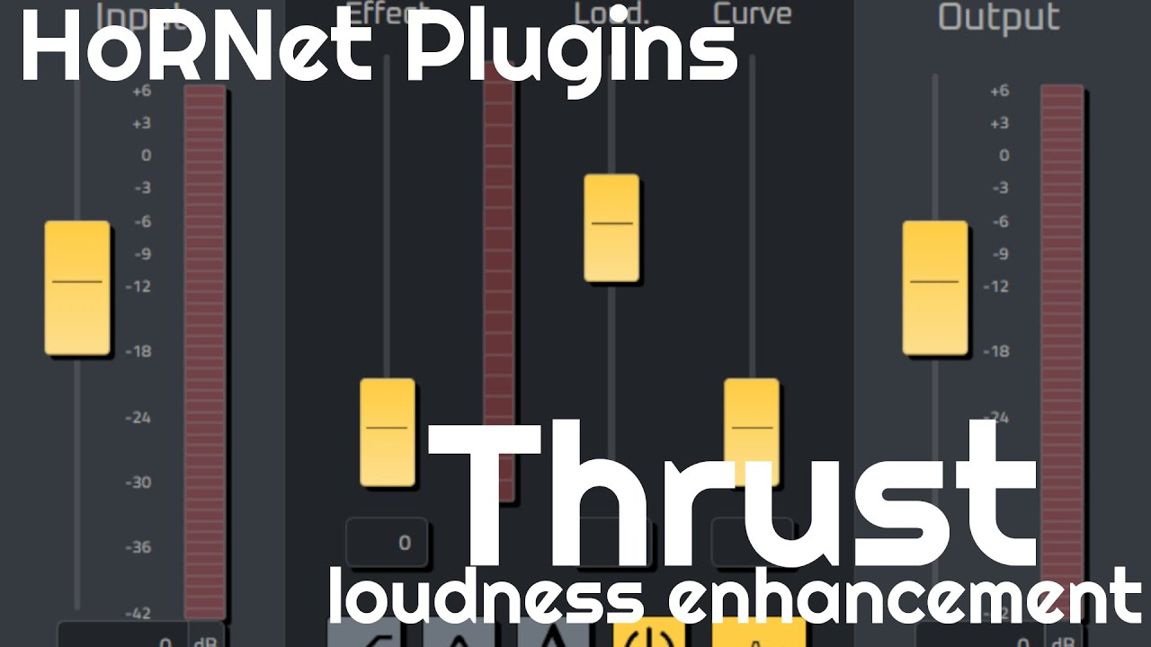 Thrust Loudness Enhancement by HoRNet (No Talking)