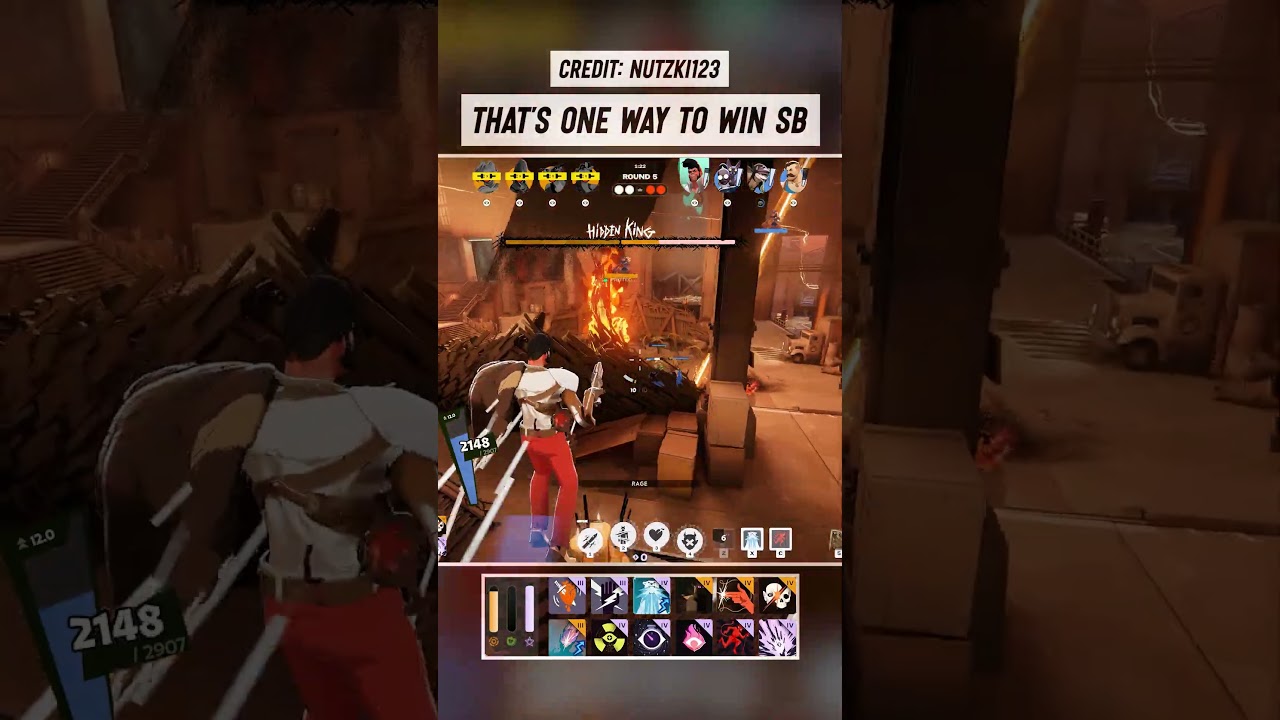 That's one way to win Street Brawl 🤷‍♂️ 