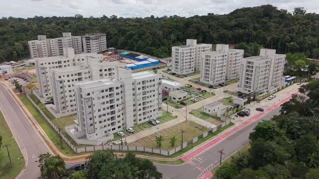 Evolução de obras no Jardins Ponta Negra em janeiro de 2026