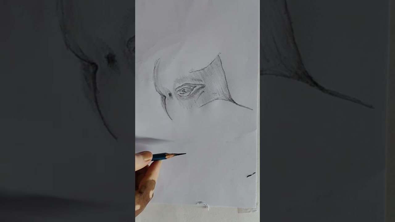 Pencil sketch female inner lips drawing techniques @VedikEntertainment1