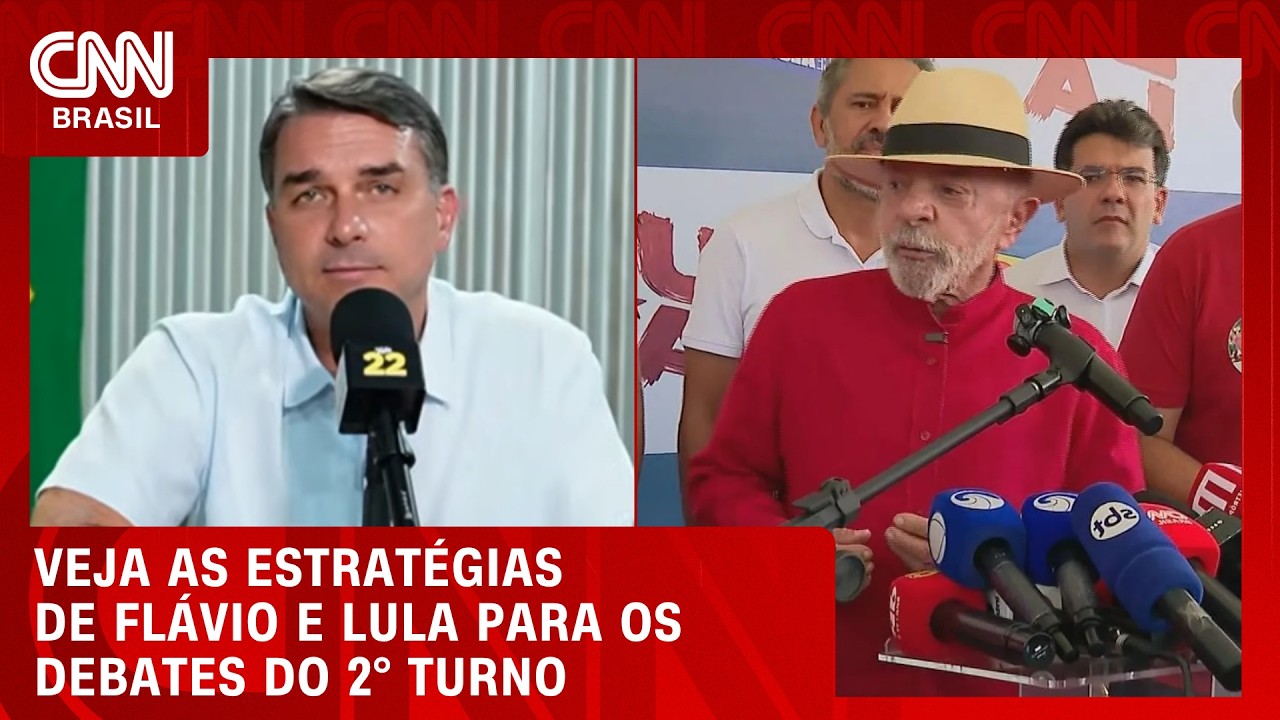 Quais estrat&eacute;gias Fl&aacute;vio e Lula devem seguir nos debates do 2&ordm; turno? | BASTIDORES CNN