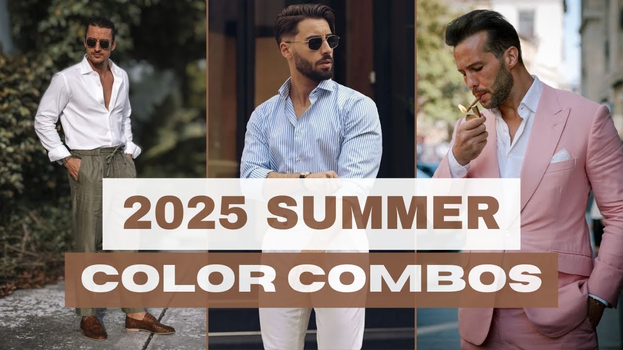 5 Outfit COLOR PAIRINGS Every Man NEEDS to Experiment With