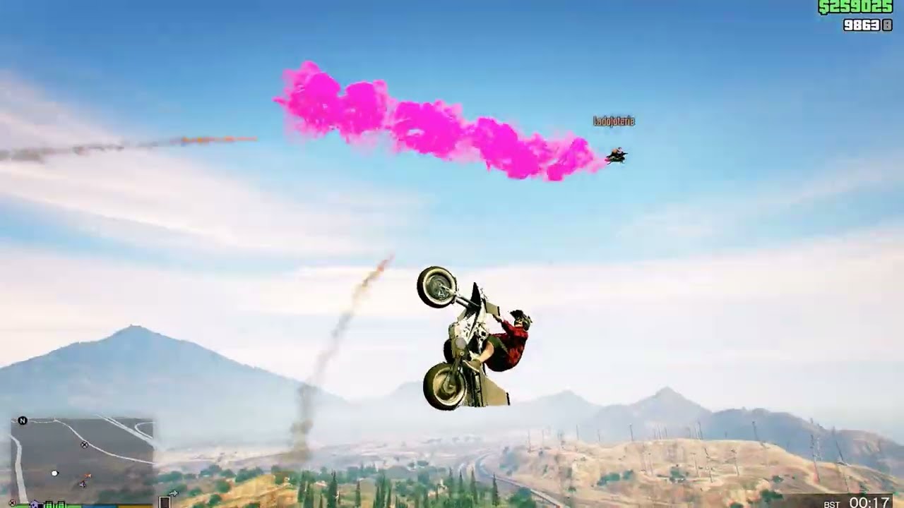 621 lvl unsuccessfully attacked me \ GTA Online