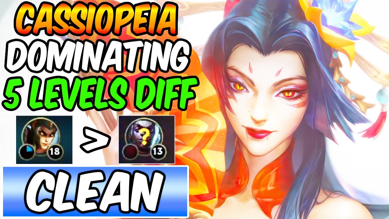 INSANE CASSIOPEIA MID - 5 LEVELS AHEAD OF AN ENEMY | Best Build & Runes | League of Legends Gameplay