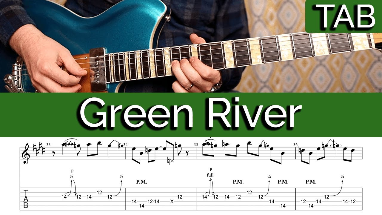 Green River - CCR Guitar Tab (Creedence Clearwater Revival)