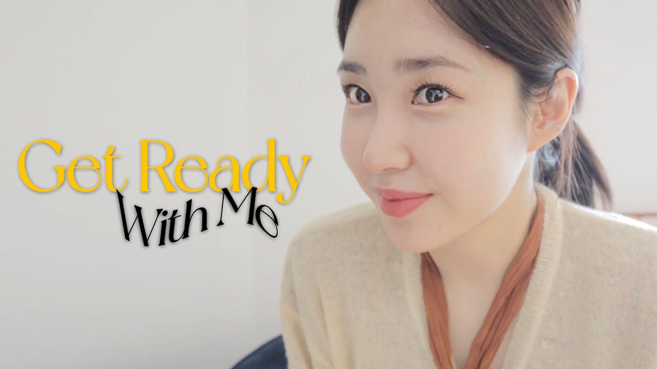 오랜만에 GET READY WITH ME😊 셀프로 해보는 아나운서의 외출용 겟레디윗미🎀 | 최희로그 (GRWM, 라이브커머스, 화장품 추천, 아나운서 립 추천, 속눈썹 붙이기)