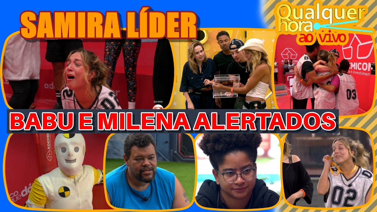 SAMIRA É A LÍDER! QUARTETO DISTORÇÃO NO PODER + PAREDÃO FALSO + BABU E MILENA ALERTADOS | BBB26