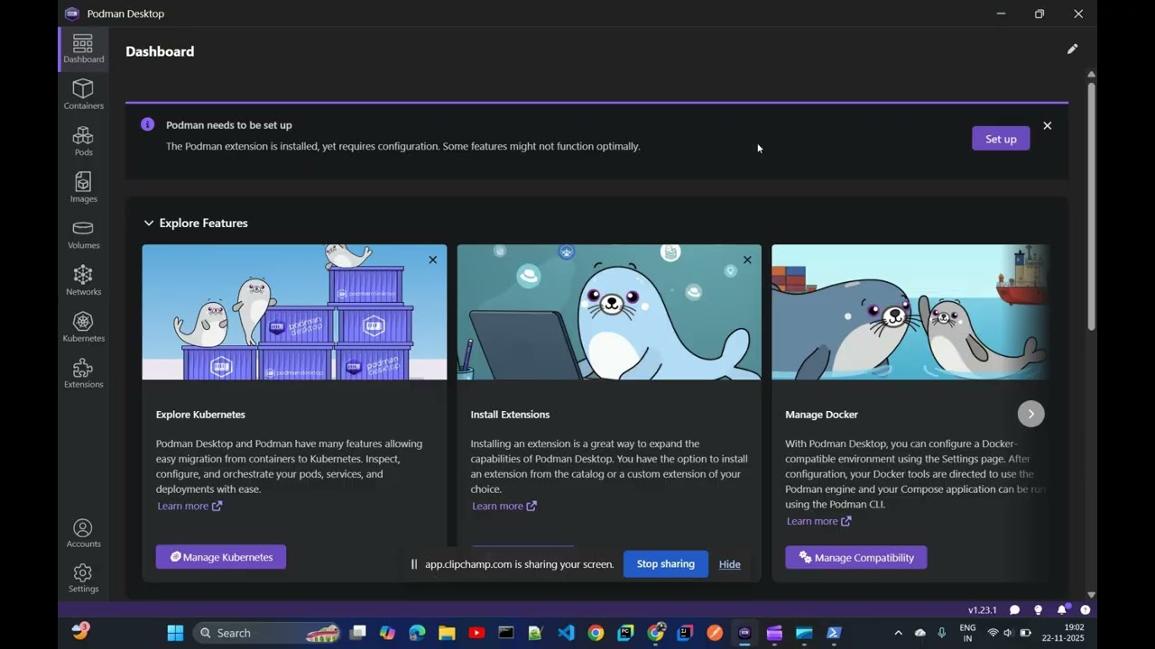Podman Installation In Windows