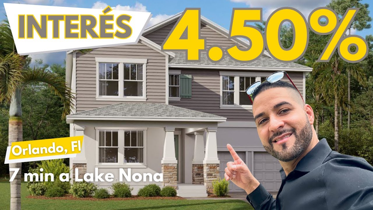 Storey Park, casa nuevas en Orlando Florida. Área Lake Nona. Interés 4.5%. - Lennar Homes