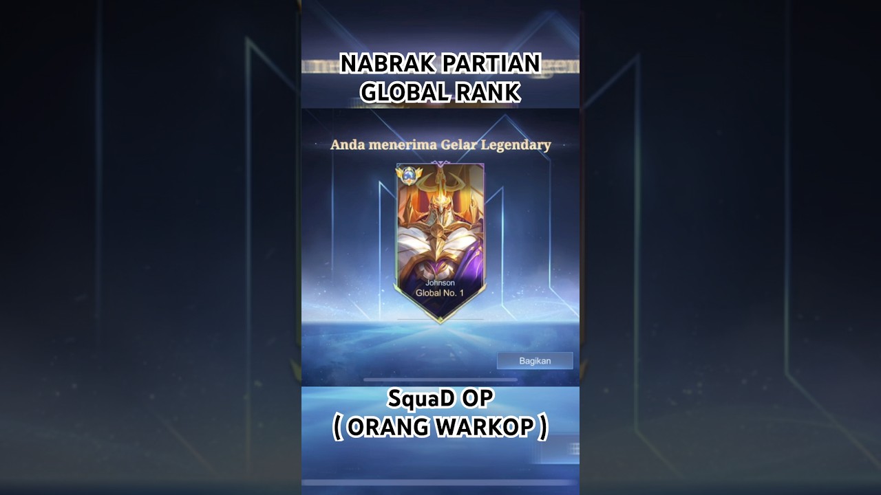 Ciki vs Global Rank #mlbb #topglobalrank #berandayoutube