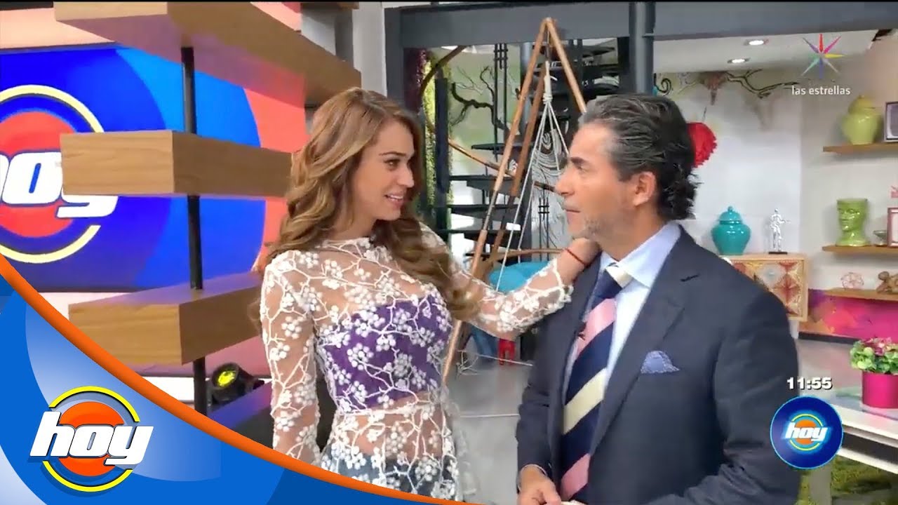 Yanet García pone nervioso a Raúl Araiza | La Novela de Hoy