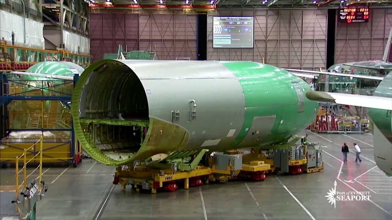 'SEA TO SKY' - A critical link to aerospace logistics (Port of Everett Seaport)