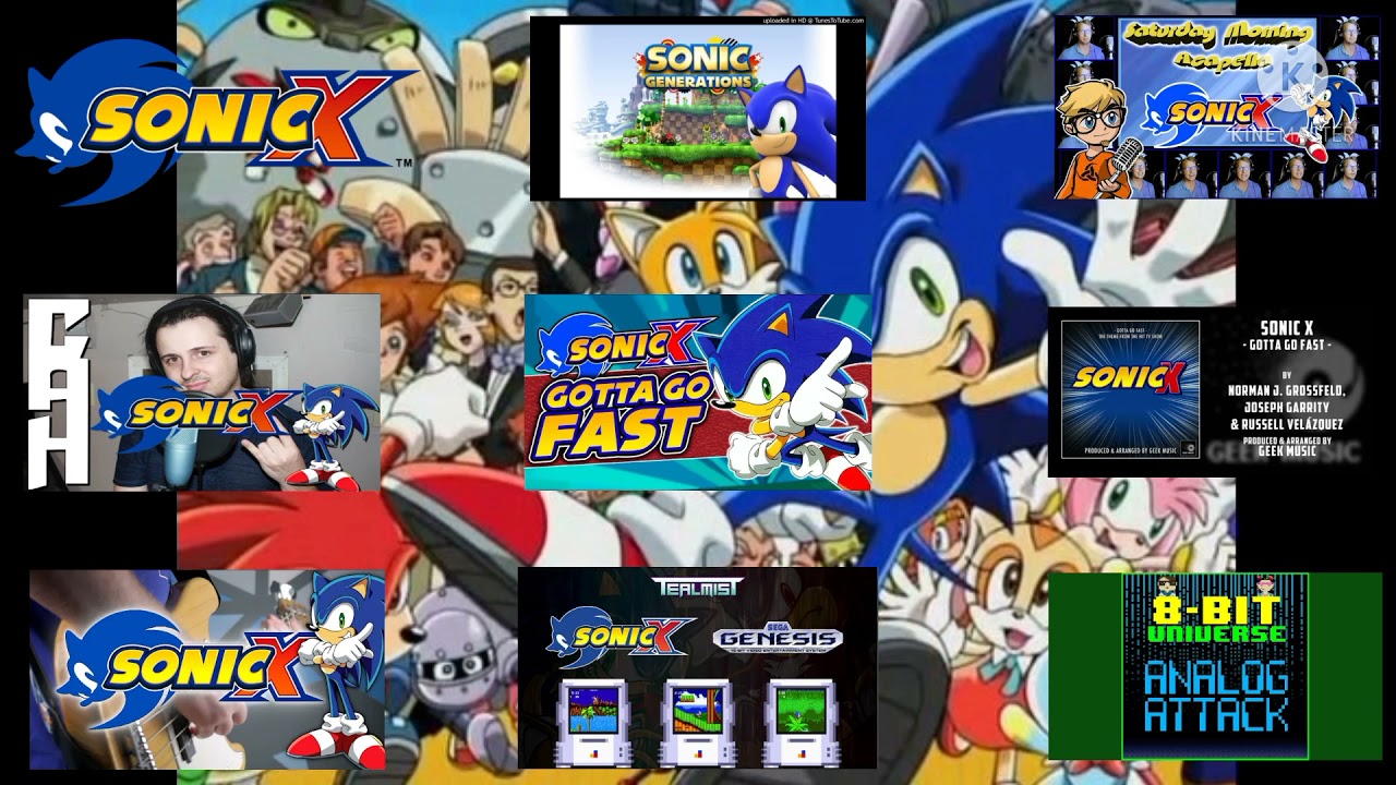 Sonic X Theme Song (Gotta Go Fast) Mashup
