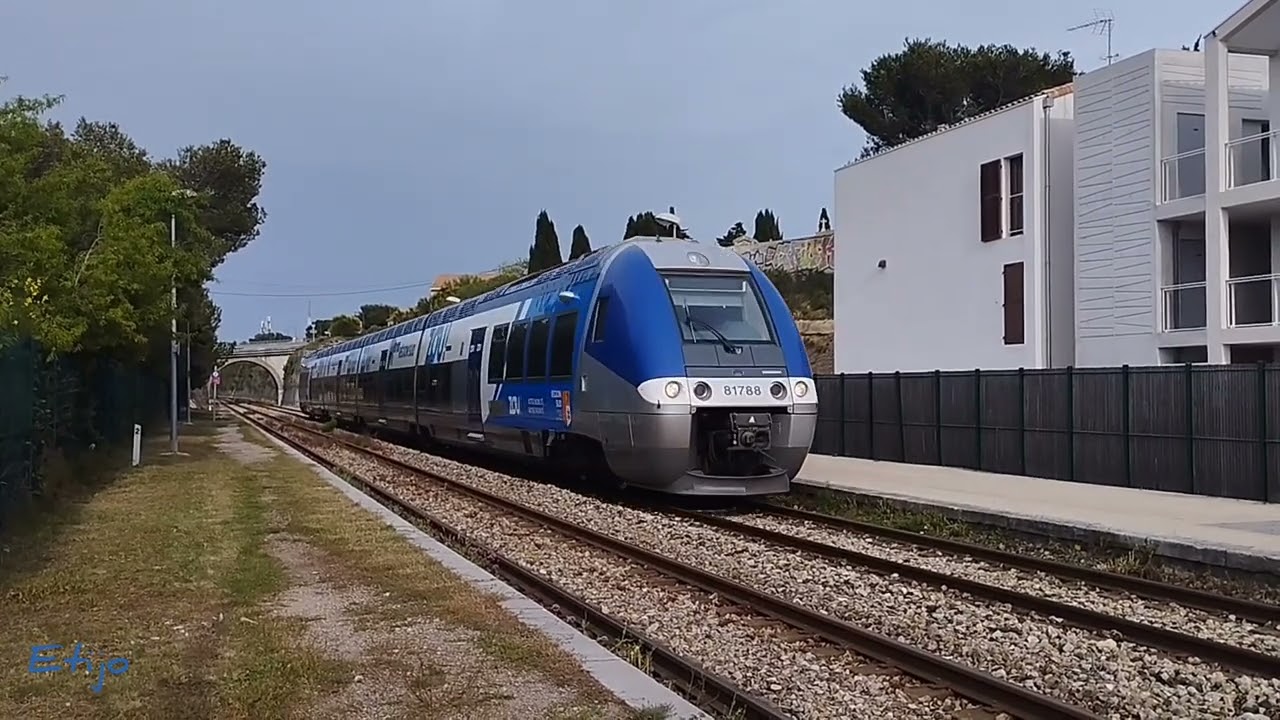 Spot en gare de La Couronne - Carro (Côte Bleue)
