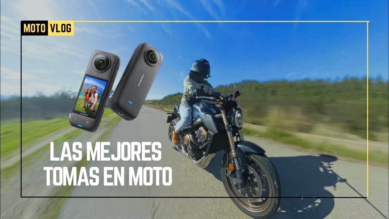 Aprende Hacer Las mejores Tomas con La Insta360 X4 EN MOTO