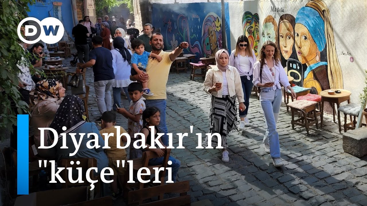 Diyarbakır sokaklarının rengarenk değişimi