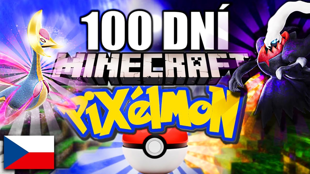 Strávil jsem 100 DNÍ ve světě Pokemon!!!