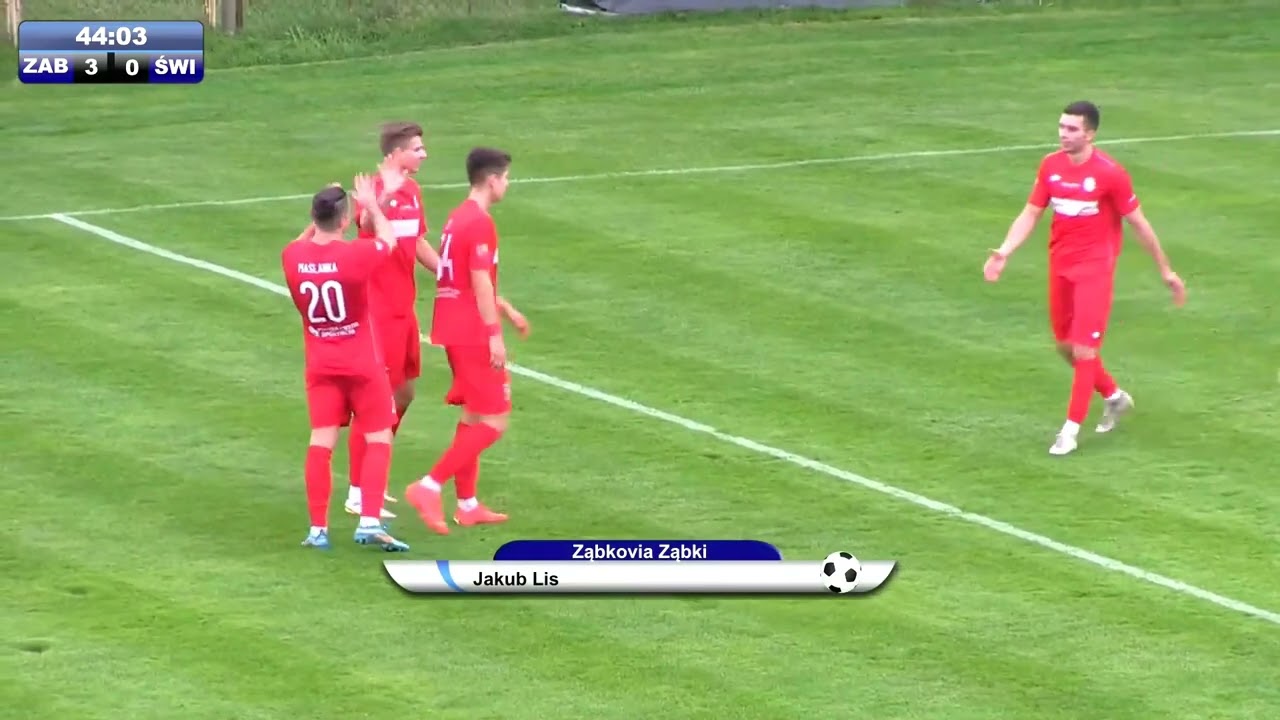 Ząbkovia Ząbki - Świt Staroźreby 5:1 | Skrót meczu [2022.29.10]